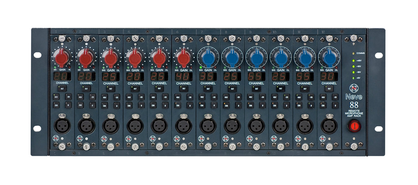 AMS Neve 1081R Remote Mic Pre Rack (Loaded)