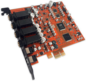 ESI Audio MAYA44 eX - 24-bit/96kHz PCIe Audio Interface with 4 in / 4 out - orange