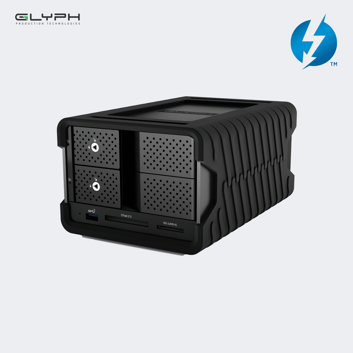 Glyph Blackbox PRO RAID Thunderbolt 3 Desktop Drive - 60 TB / 64 TB