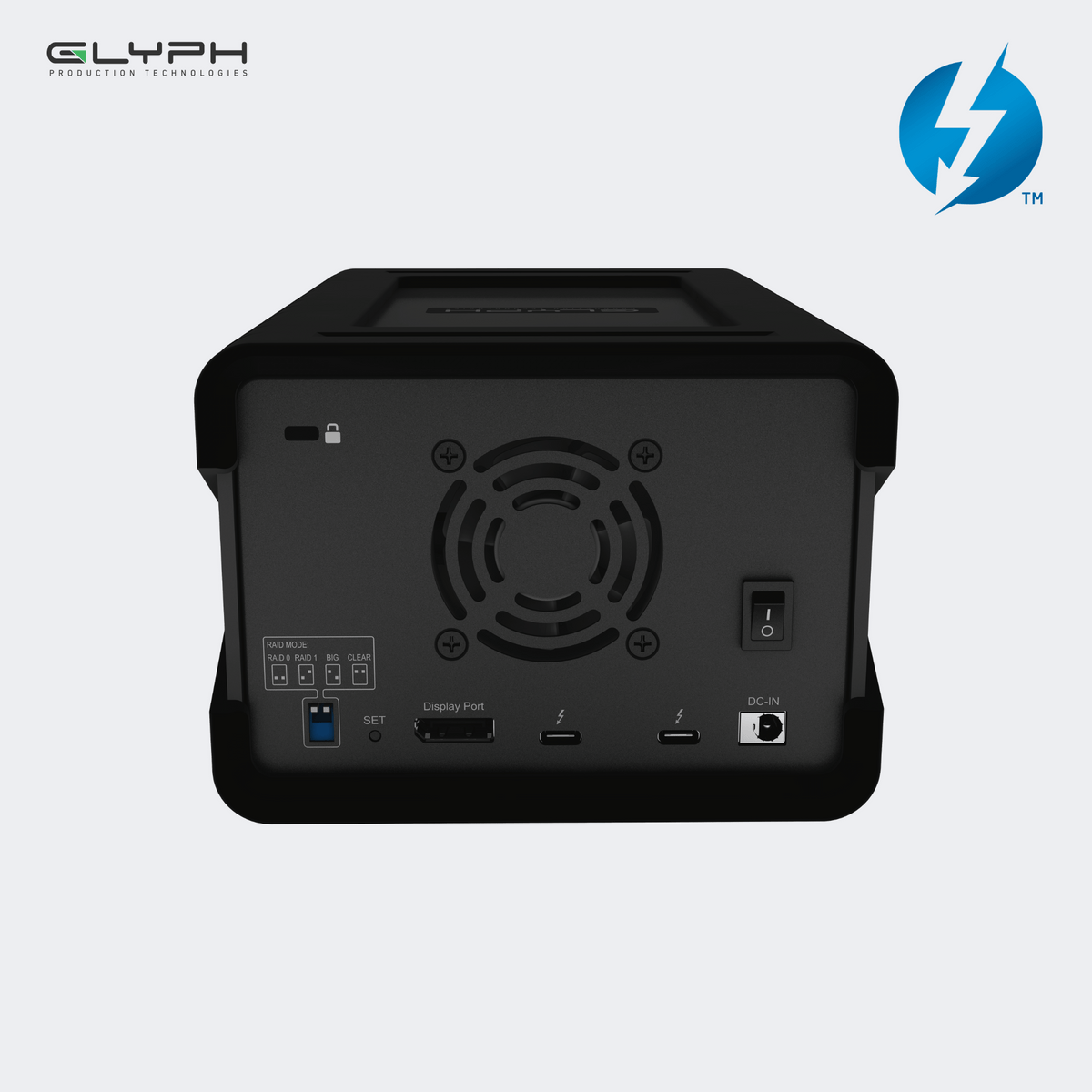 Glyph Blackbox PRO RAID Thunderbolt 3 Desktop Drive - 60 TB / 64 TB