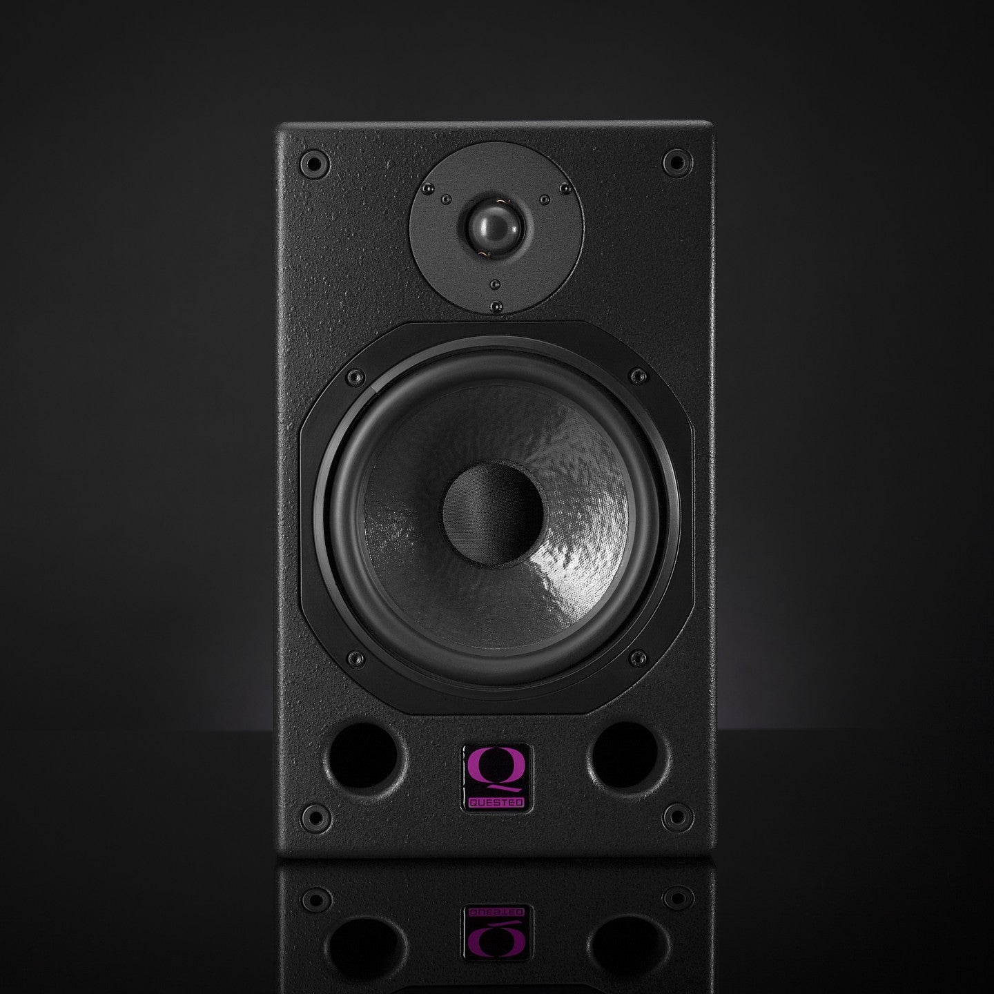 Quested H108C - Passive 2 way 8" (200mm) & 1.10" (28mm) Black