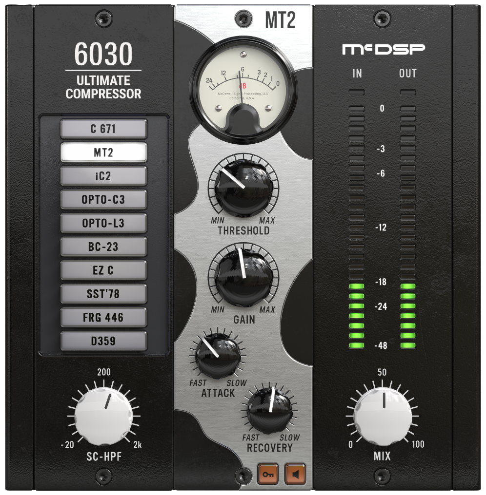 MCDSP 6030 Ultimate Compressor HD v7 - Professional Audio Design, Inc