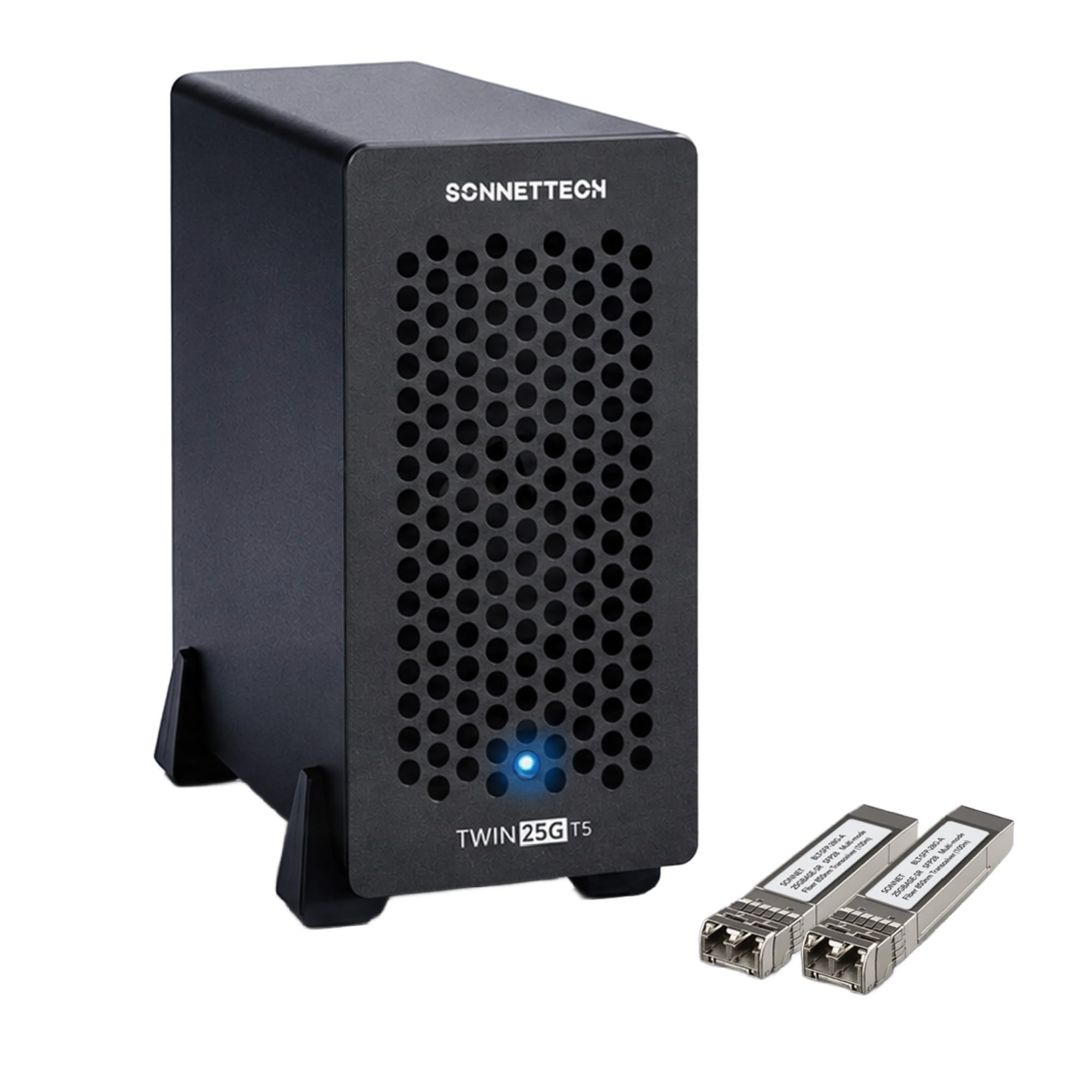 Sonnet Twin25G Thunderbolt 5 Dual Port 25Gb Ethernet Adapter (SFP28 modules included)