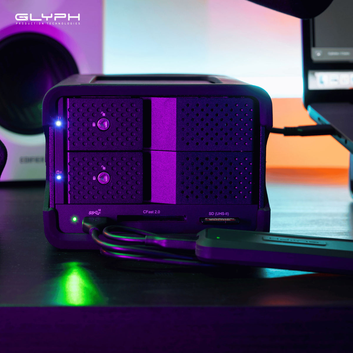 Glyph Blackbox PRO RAID Thunderbolt 3 Desktop Drive - 60 TB / 64 TB