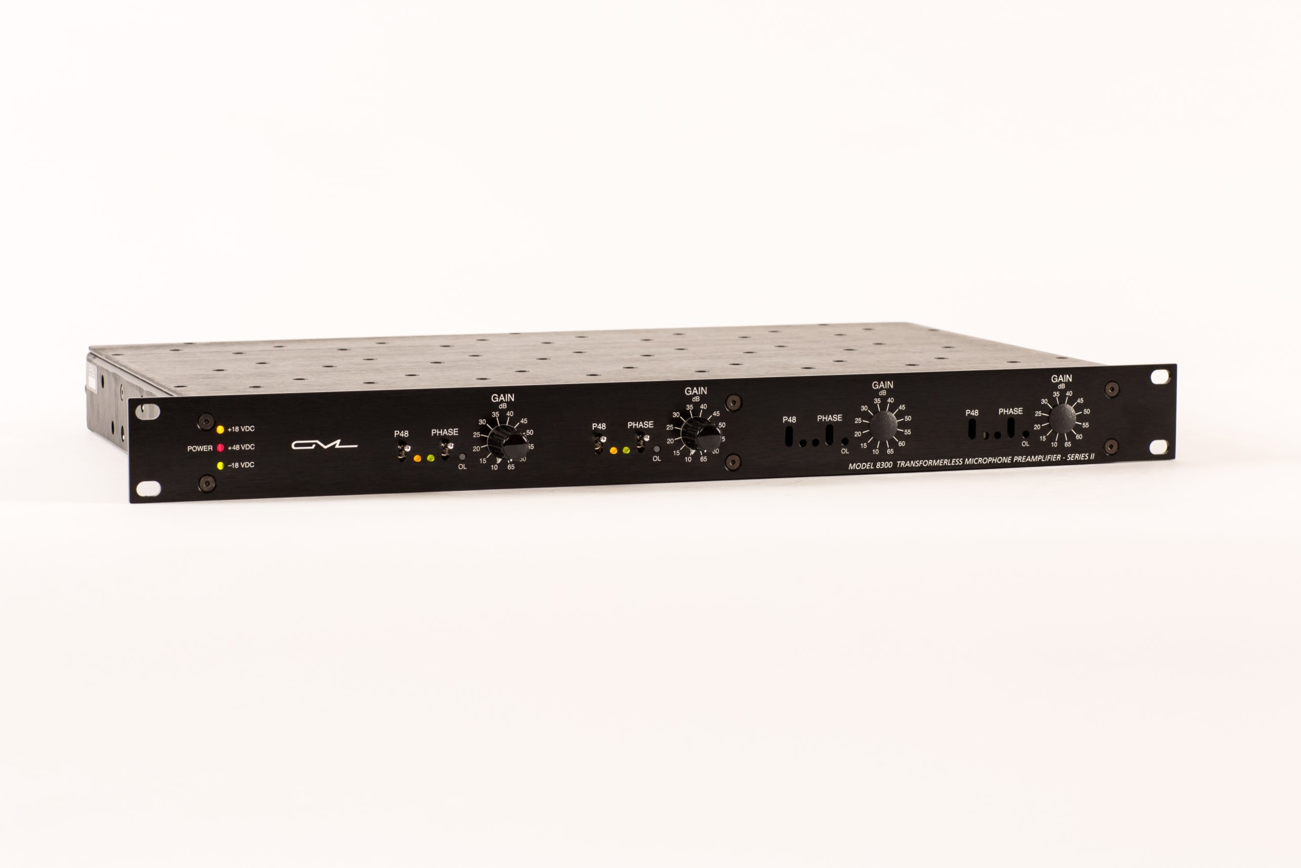 GML 8302 - Series II Two Channel Microphone Preamplifier