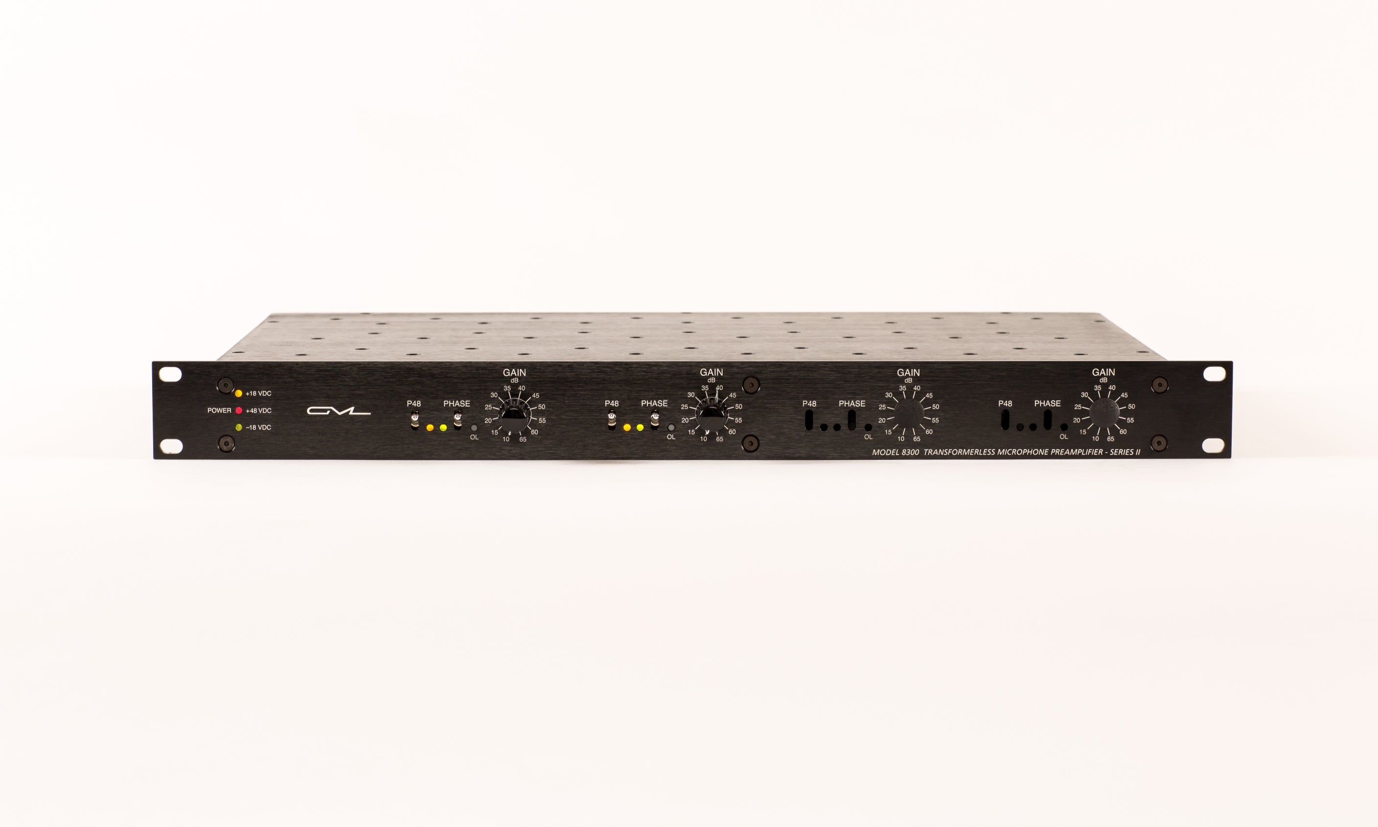 GML 8302 - Series II Two Channel Microphone Preamplifier