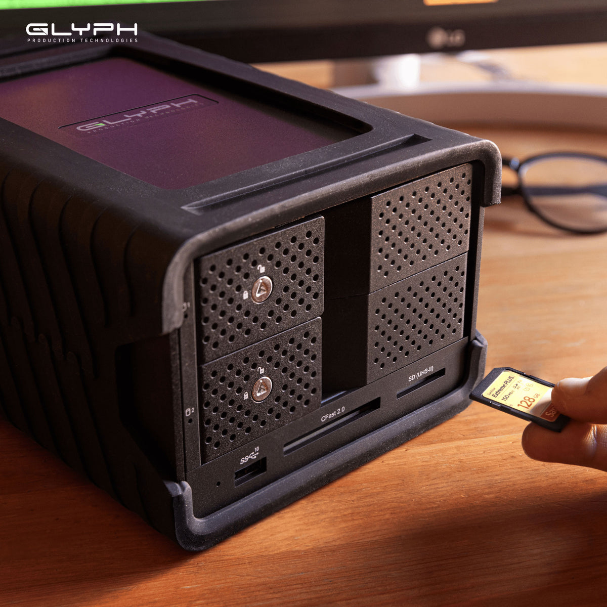 Glyph Blackbox PRO RAID Thunderbolt 3 Desktop Drive - 60 TB / 64 TB