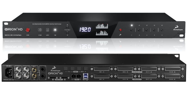 Antelope Audio Orion32 HD – 64-Channel HDX & USB 3.0 AD/DA Interface