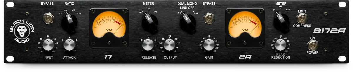 Black Lion Audio B172A – front panel