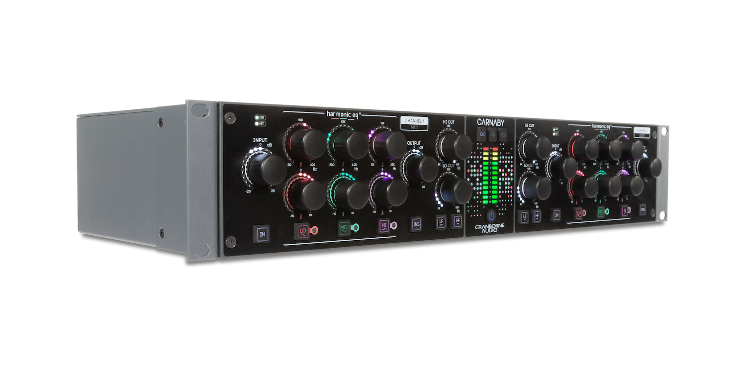 Cranborne Audio Carnaby HE2 - 2U 2-channel HarmonicEQ® for 19 Inch Rack