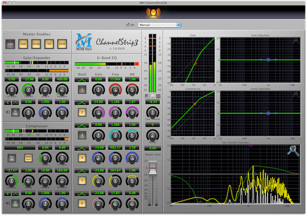 Metric Halo ChannelStrip 3 for GarageBand