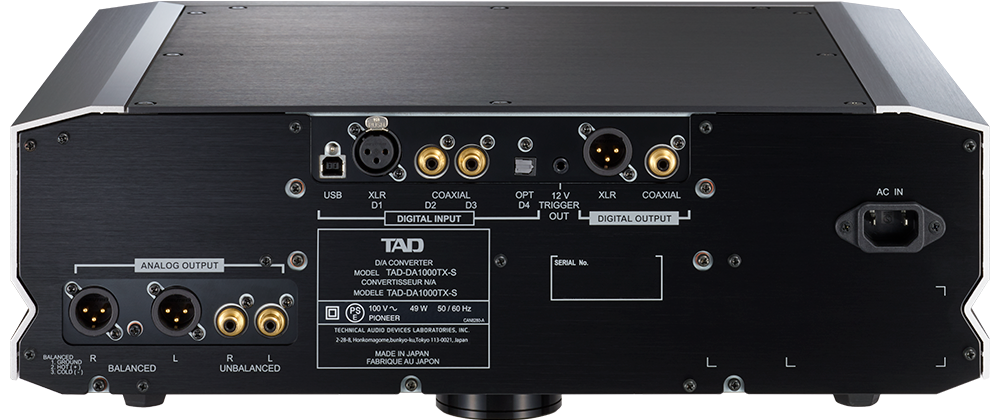 TAD D1000TX - Disc Player