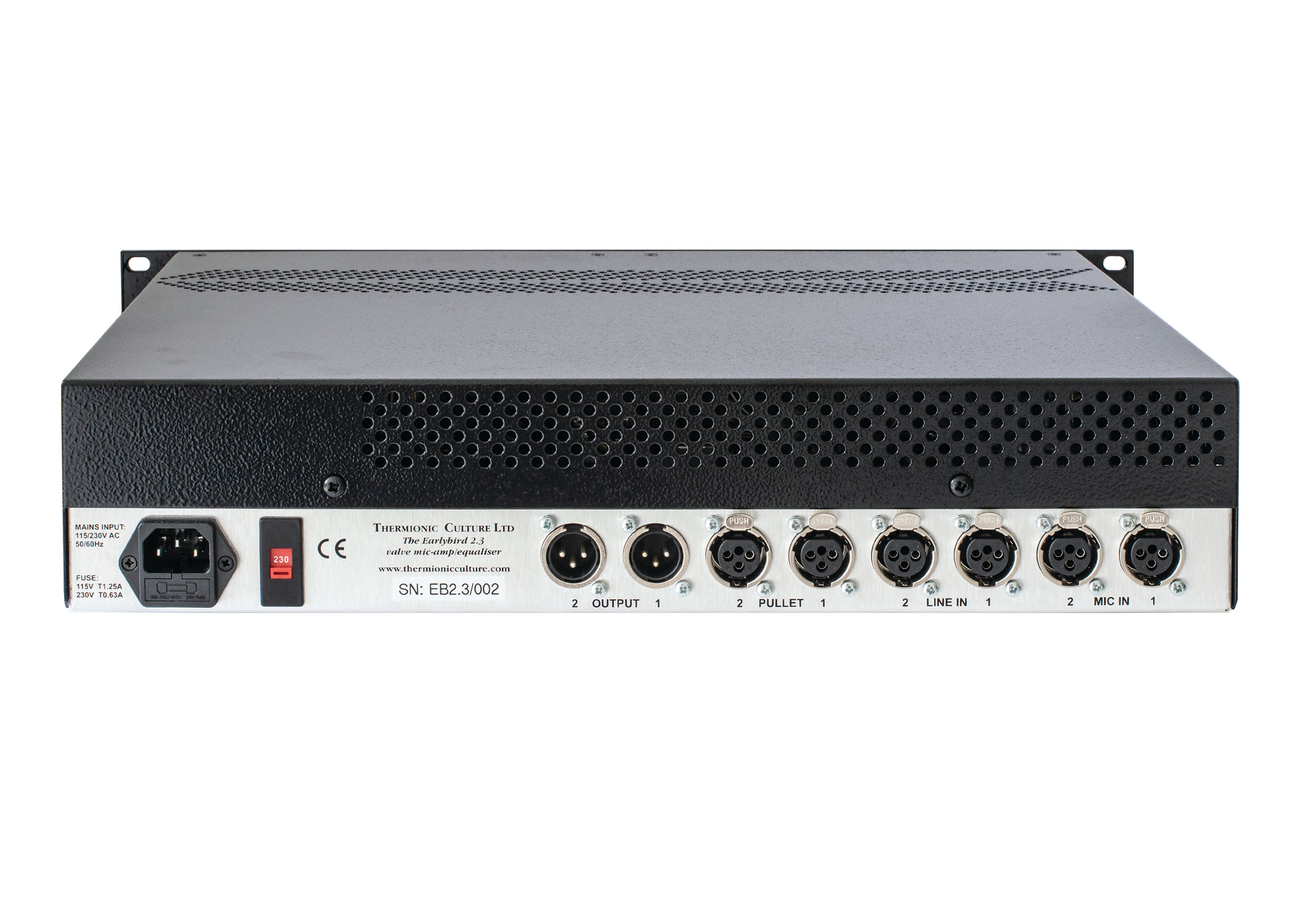 Thermionic Culture Earlybird 2.3 - Two Channel Pre-amp with EQ