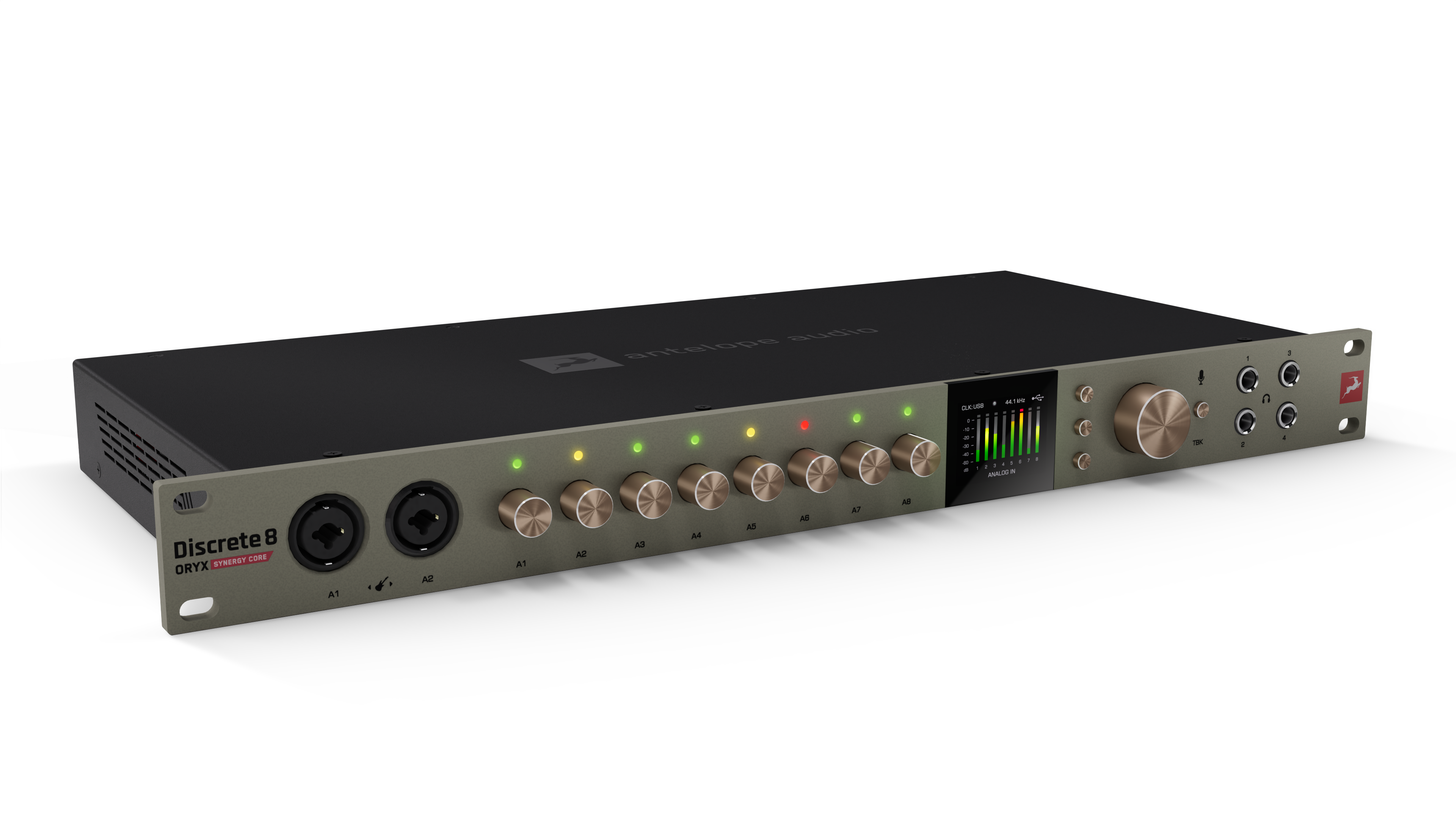 Discrete 8 Oryx - 26×38 USB-C Audio Interface with Synergy Core Real-Time FX Processing + Antelope Cosmos - 3 months free + Bitwig Studio Essentials