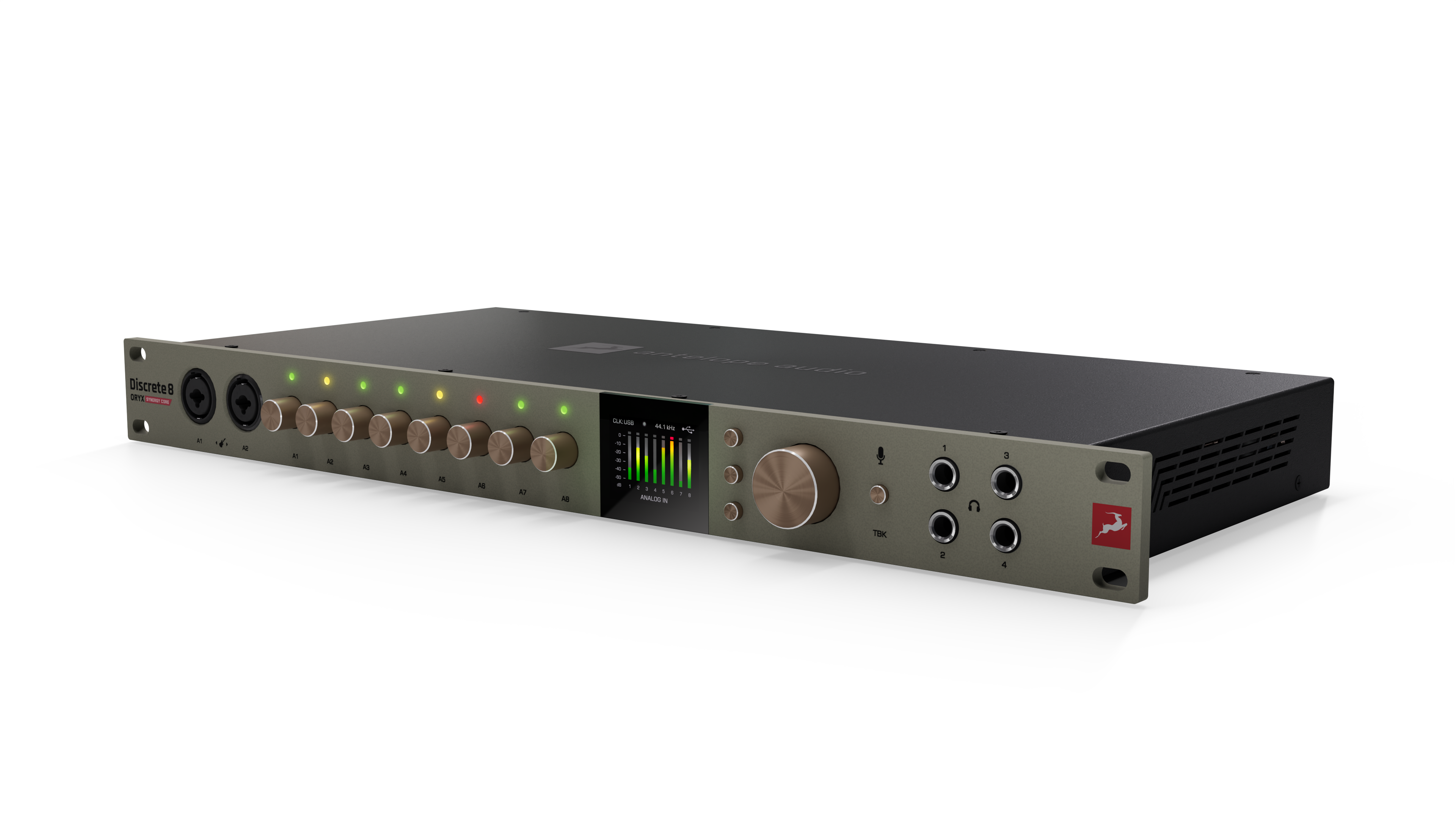 Discrete 8 Oryx - 26×38 USB-C Audio Interface with Synergy Core Real-Time FX Processing + Antelope Cosmos - 3 months free + Bitwig Studio Essentials