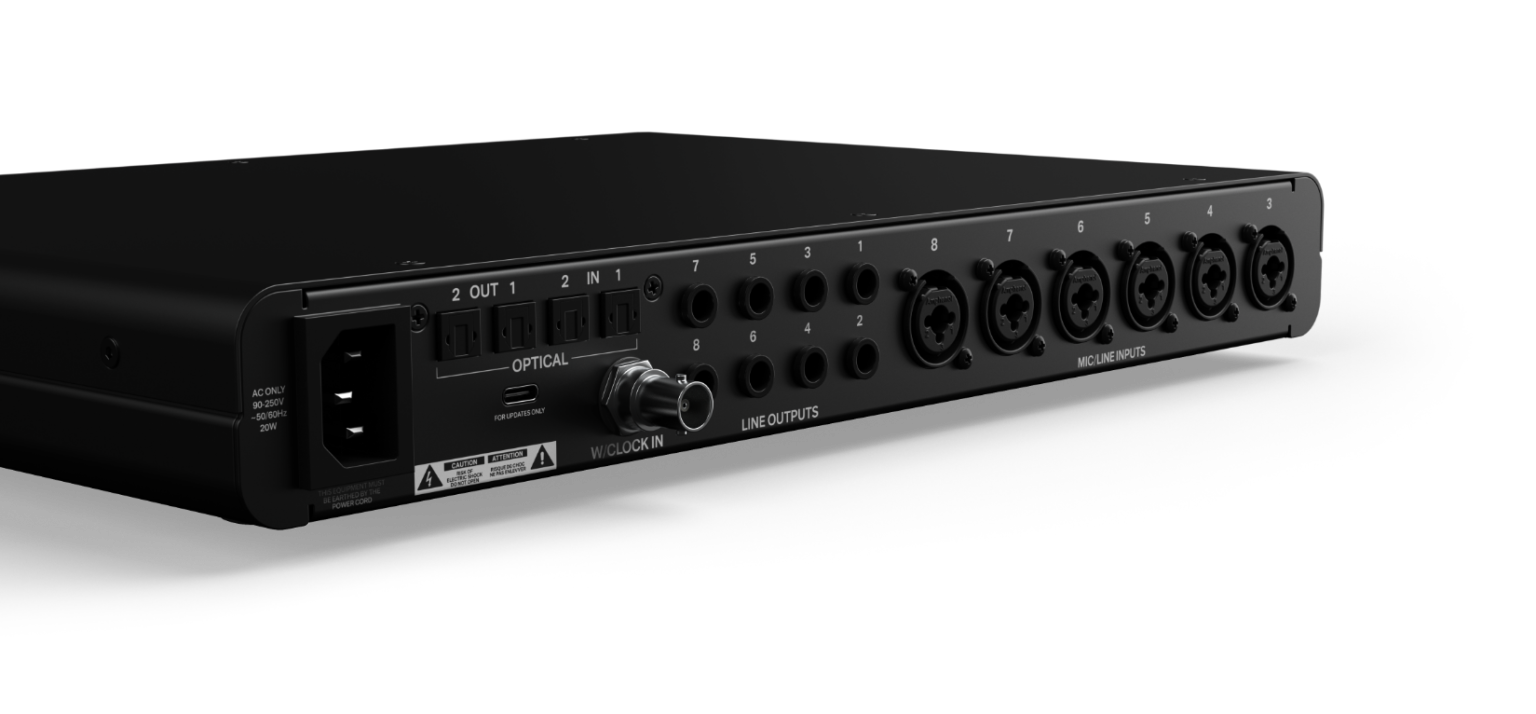 Audient EVO SP8 - 8 Channel Smart Preamp with AD/DA