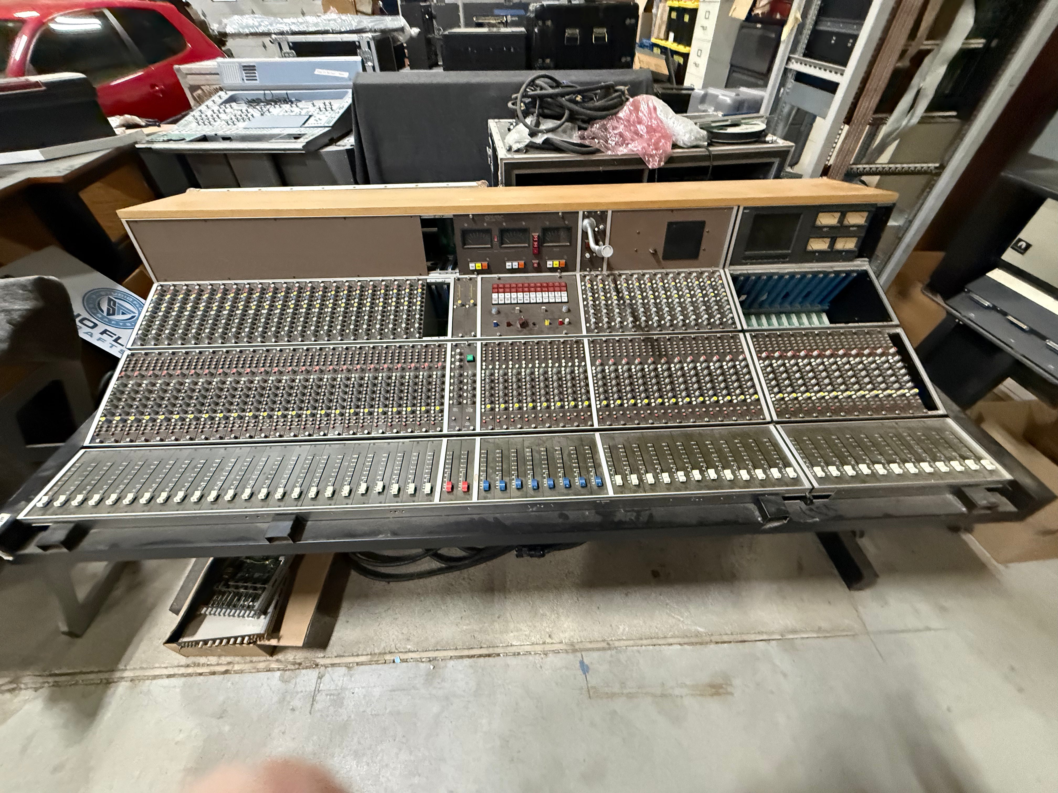 Calrec M Series Vintage Discrete Analog Console - 48 Channel