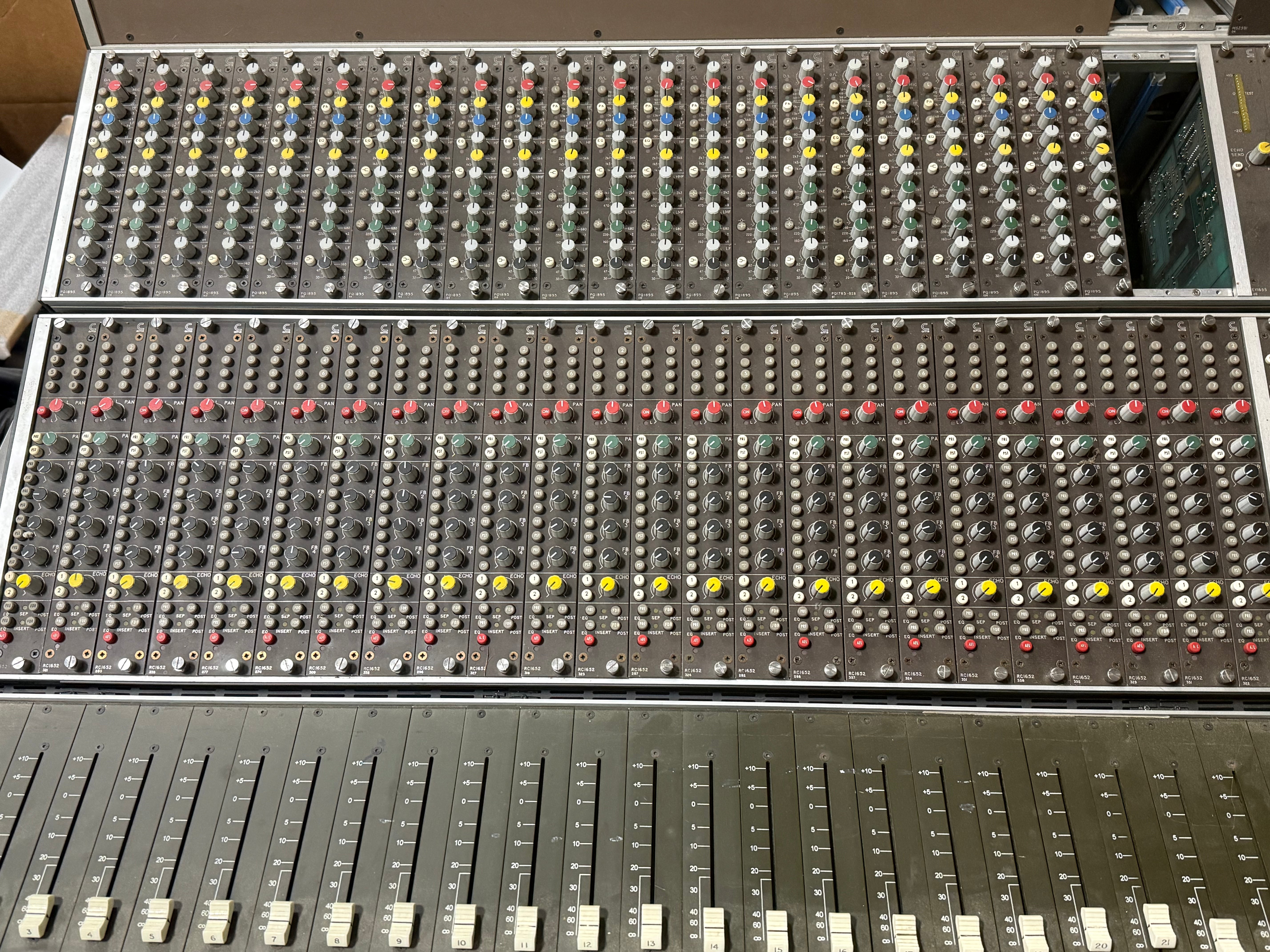Calrec M Series Vintage Discrete Analog Console - 48 Channel