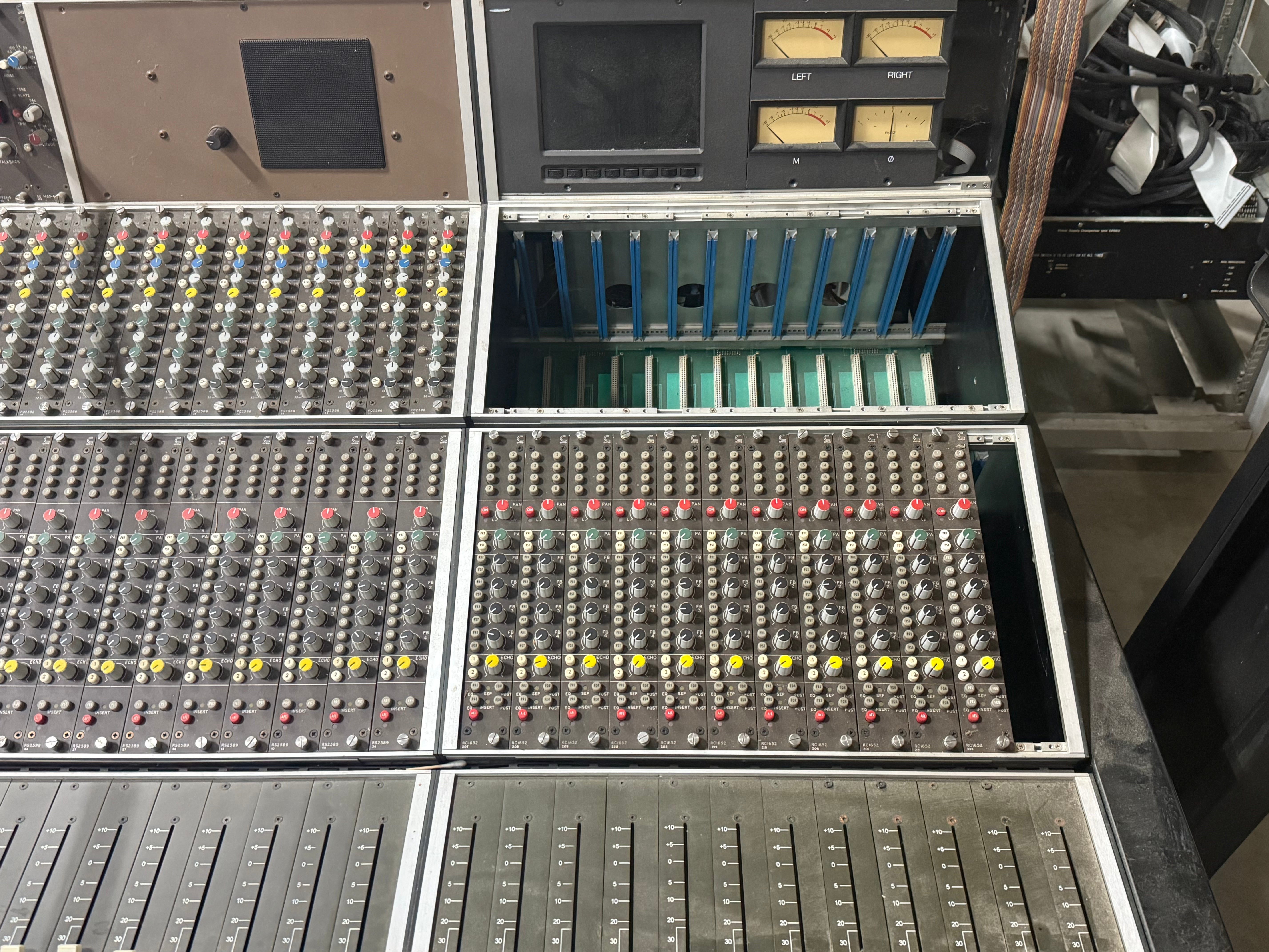 Calrec M Series Vintage Discrete Analog Console - 48 Channel