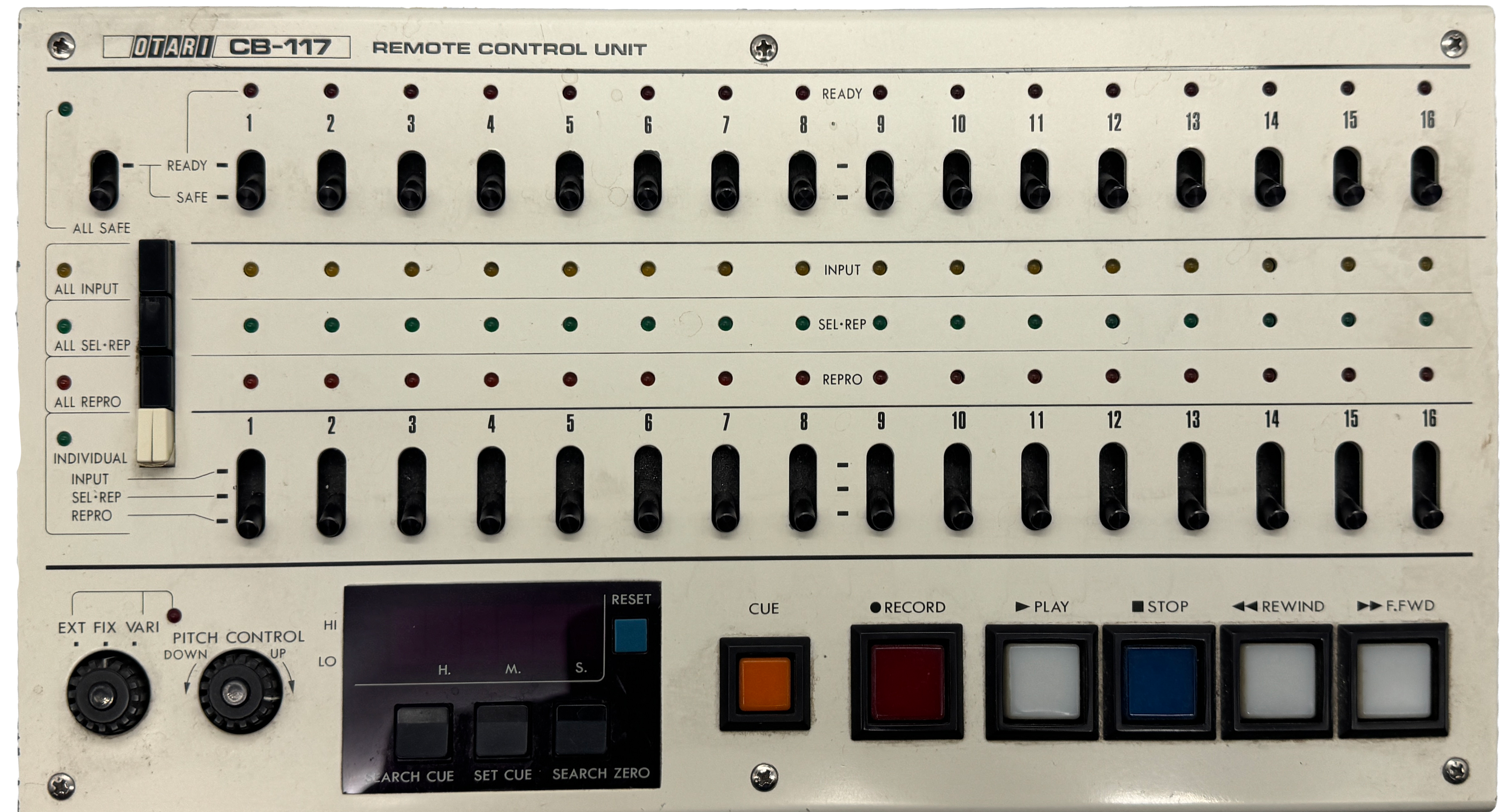 Otari MX-70 & 900 Series DBX 16-Channel Noise Reduction System (Vintage)