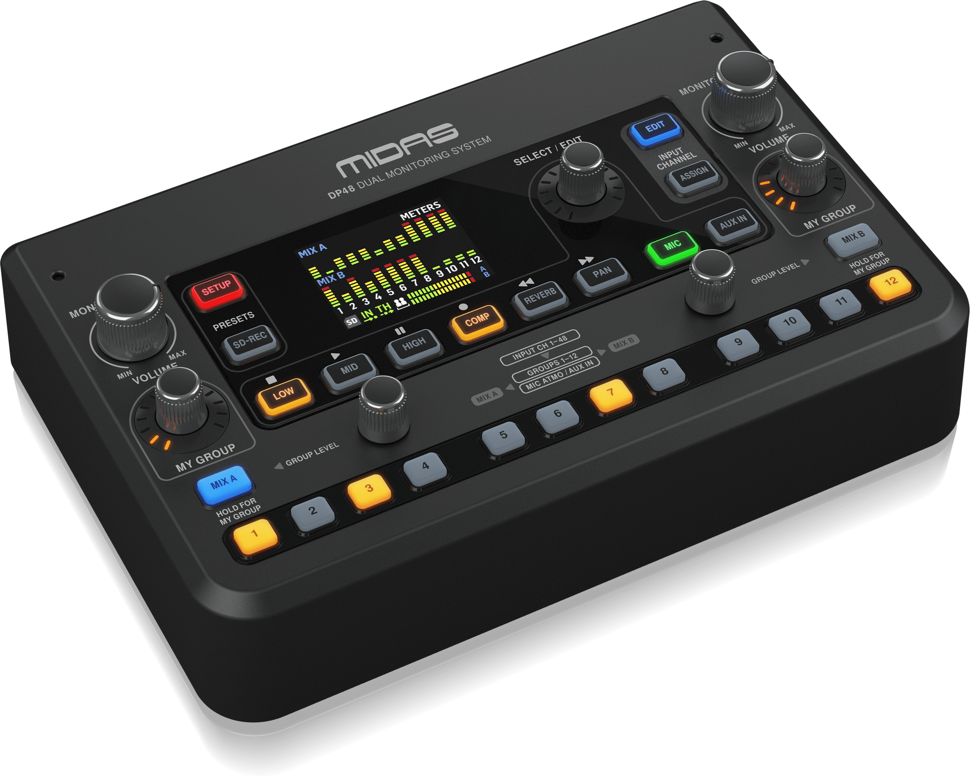 MIDAS-DP48 - Dual 48-Channel Personal Monitor Mixer