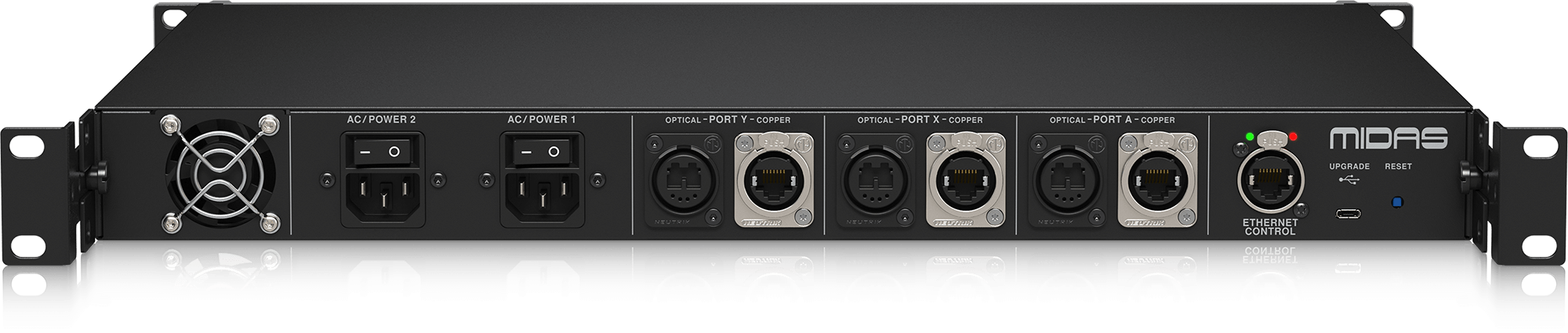 MIDAS-AS 80 - HMAC to Dual HMAC Converter - Professional Audio