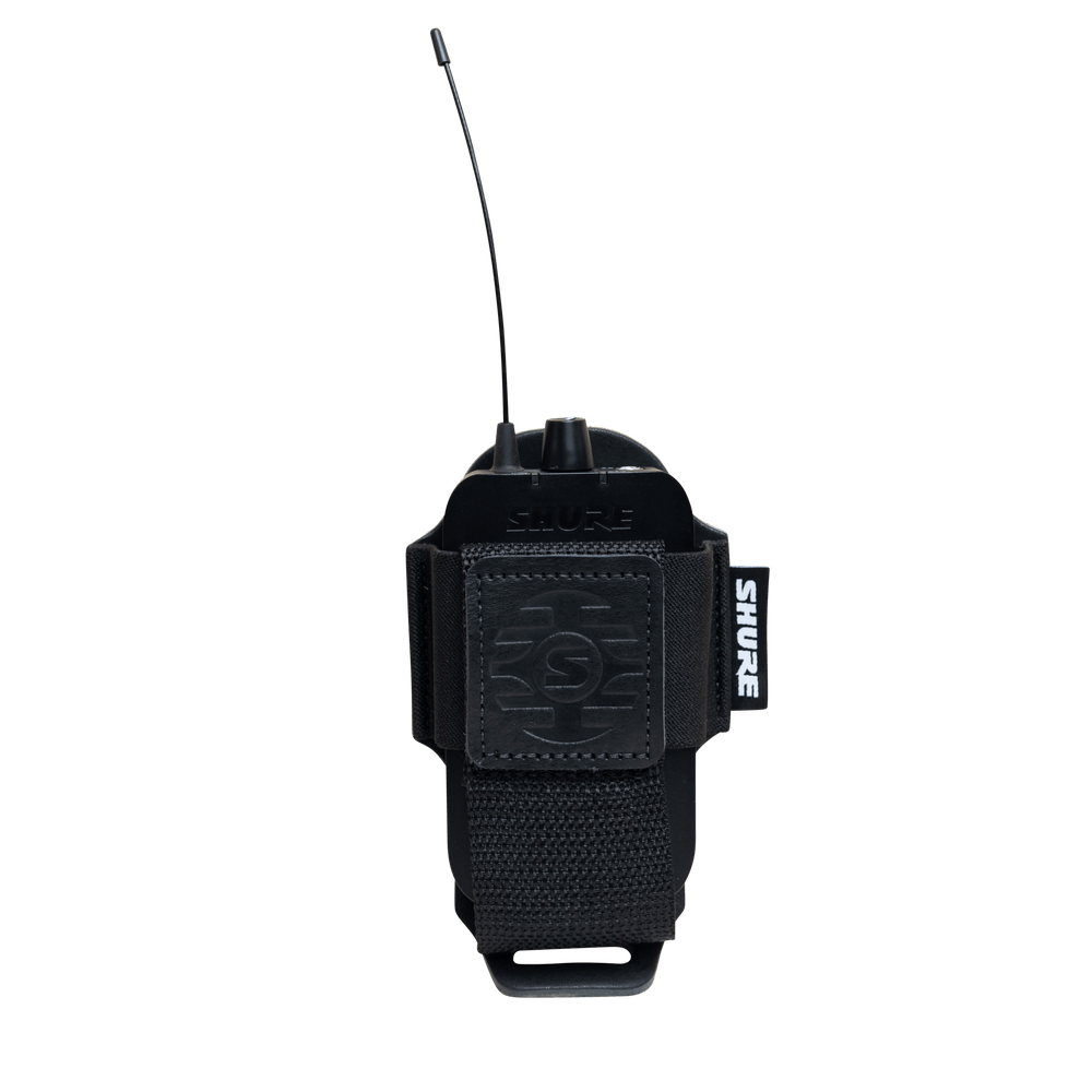Shure SH-BODYPACK-PBK-L - Wireless Bodypack Transmitter Pouch