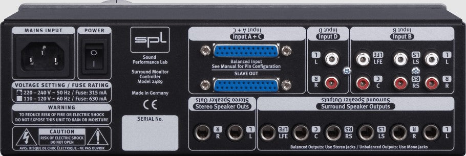 SPL SMC - Surround Monitor Controller