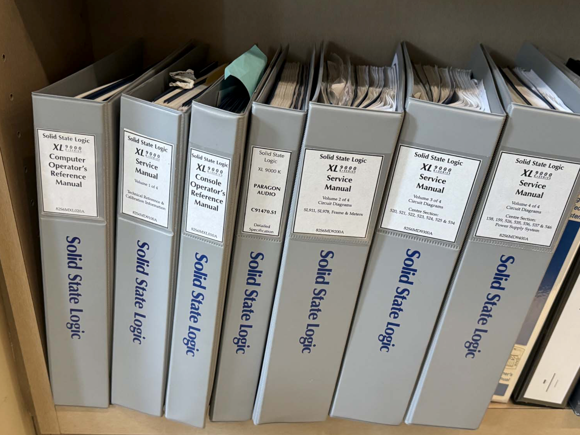 Solid State Logic SSL XL-9080K Recording Console