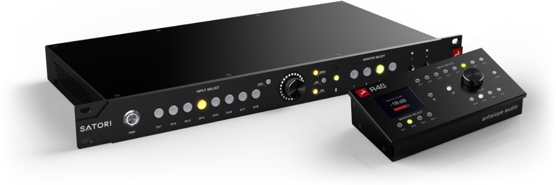 Antelope Audio Satori + R4S | High-End Monitoring Controller with Antelope Audio Satori + R4S | High-End Monitoring Controller with