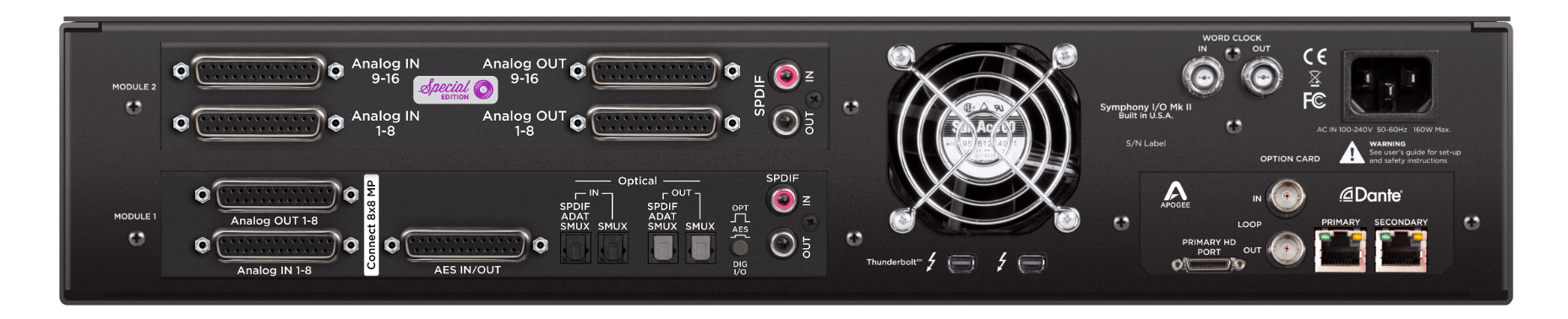 Apogee SYM2-CONNECT-8-16X16SE-TB-DANTE