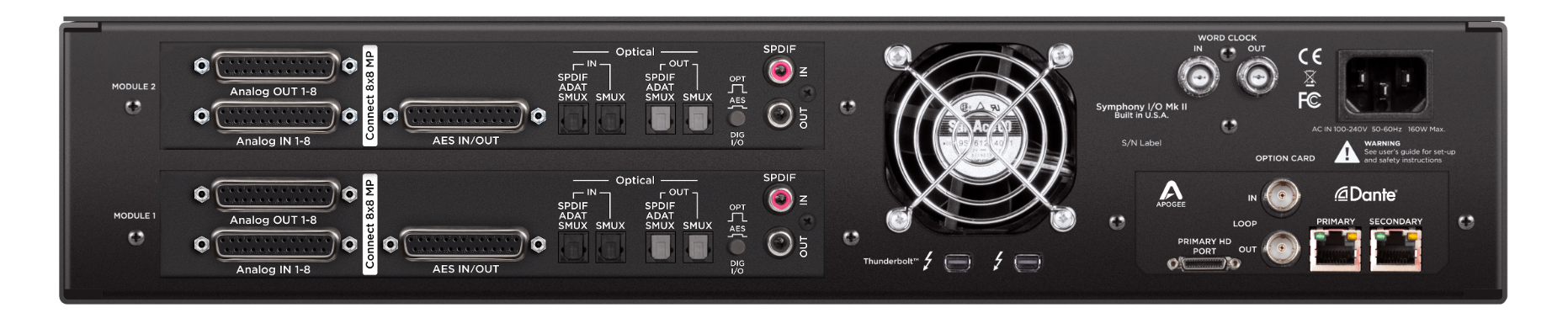 Apogee SYM2-CONNECT-8-CONNECT-8-TB-DANTE