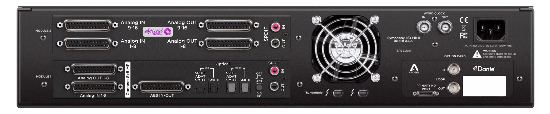 Apogee SYM2-CONNECT-8-16X16SE-TB-PTHD-PLUS