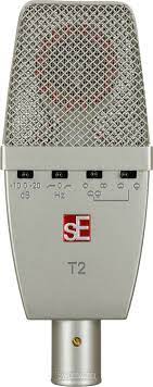 sE Electronics T2 - Multi Pattern Large Diaphragm Microphone with Titanium Capsule