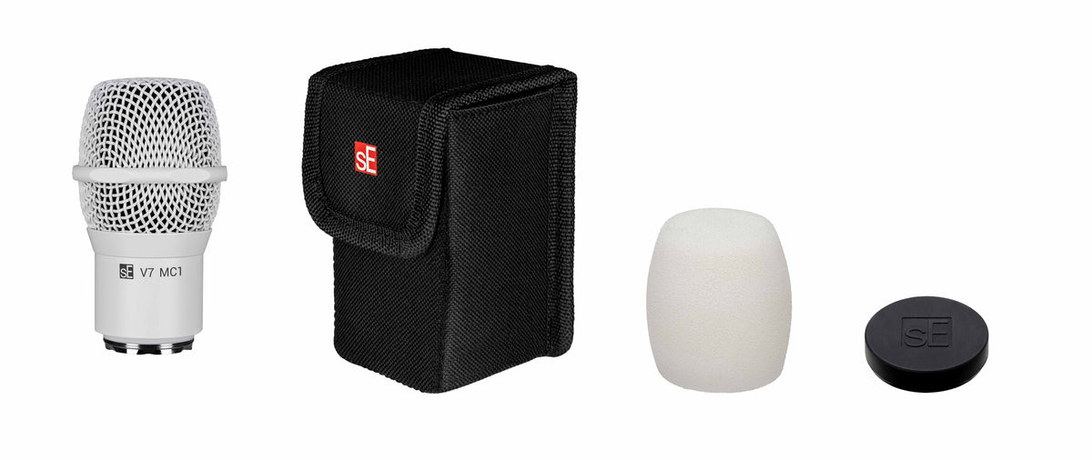 sE Electronics V7 MC1 WHITE with MP03 Pouch