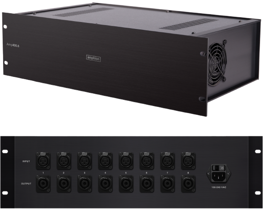 Amphion Amp400.8 - 8-Channel Amplifier