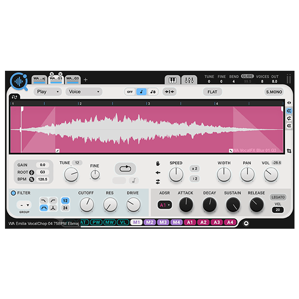 Waves CR8 Creative Sampler