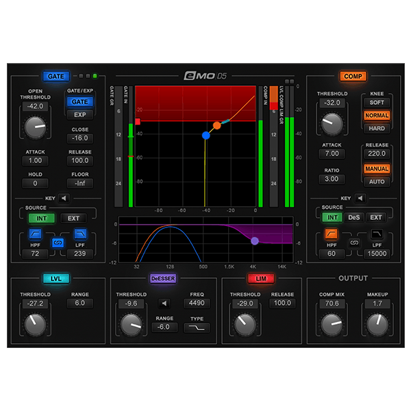 Waves eMo D5 Dynamics Professional Audio Design, Inc