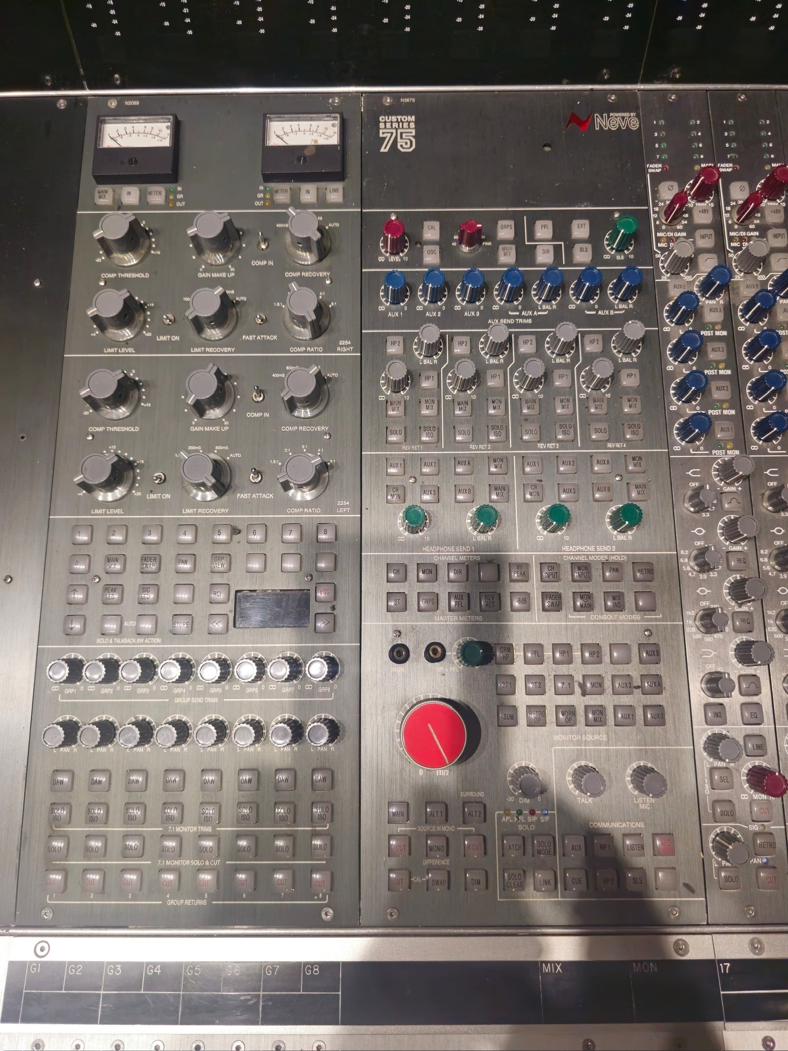 Custom Series 75 - Powered by Neve - 24 Channel Console - Preowned