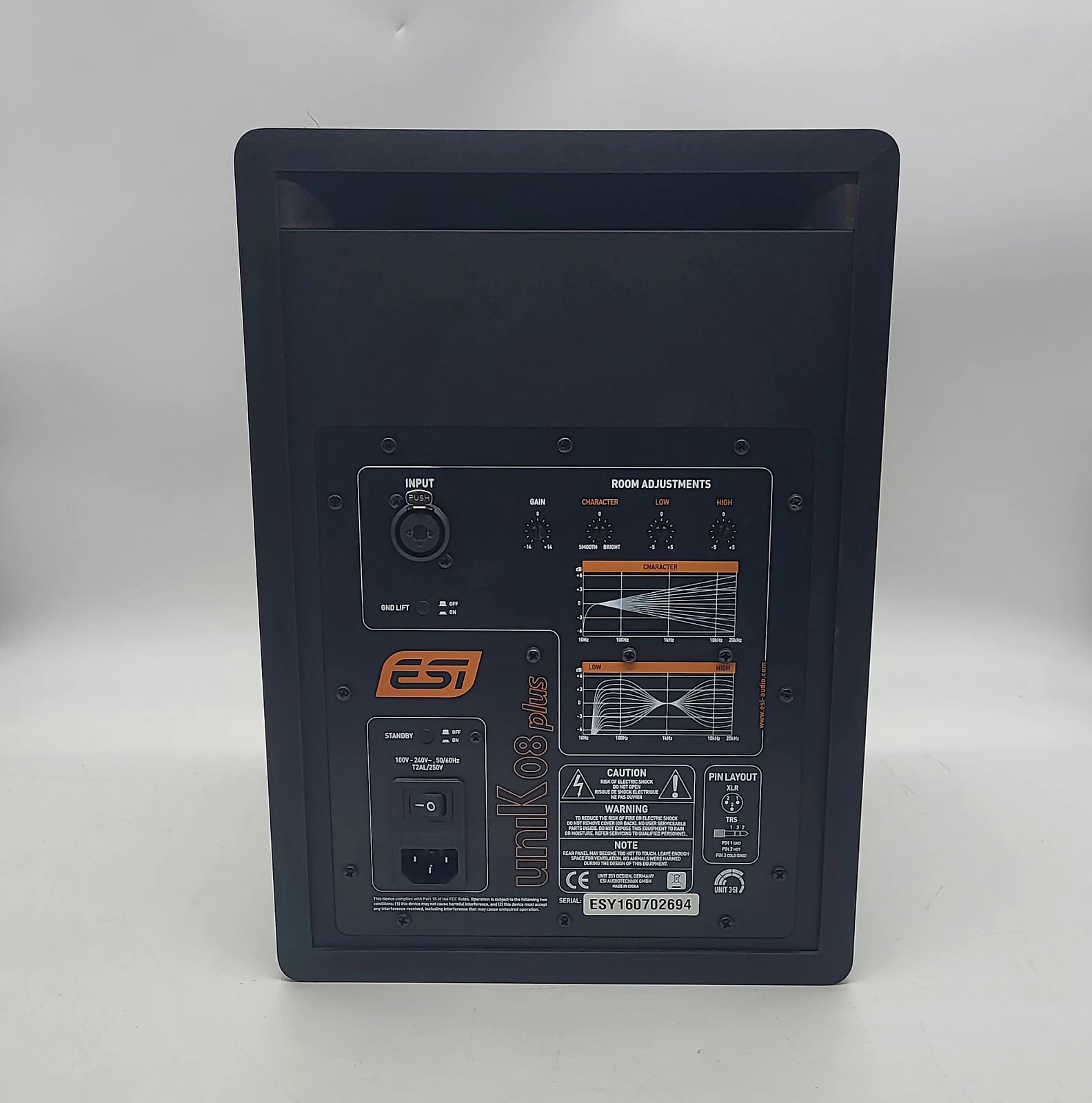 ESI Audio uniK 08+ 2021 - Black