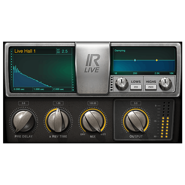 Waves IR-Live Convolution Reverb