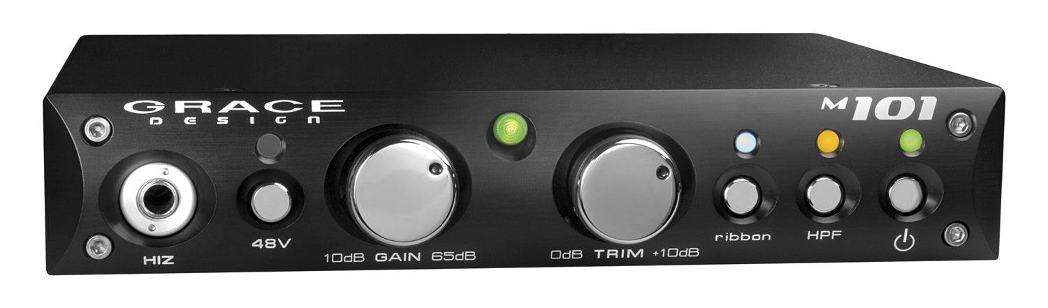Grace Design m101 Single Channel Preamplifier/DI - Preamplifiers 