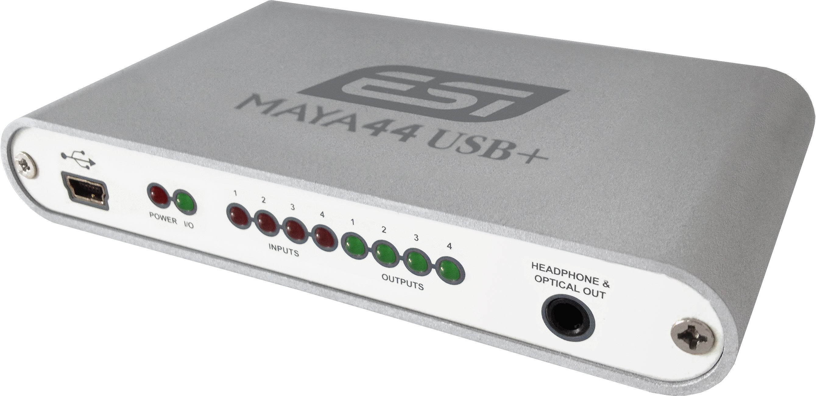 ESI Audio MAYA44 USB+ 4 In / 4 Out Audio Interface - Silver