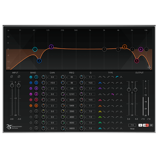 Waves Q10 Equalizer