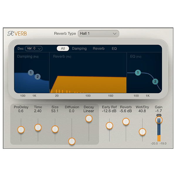 Waves Renaissance Reverb