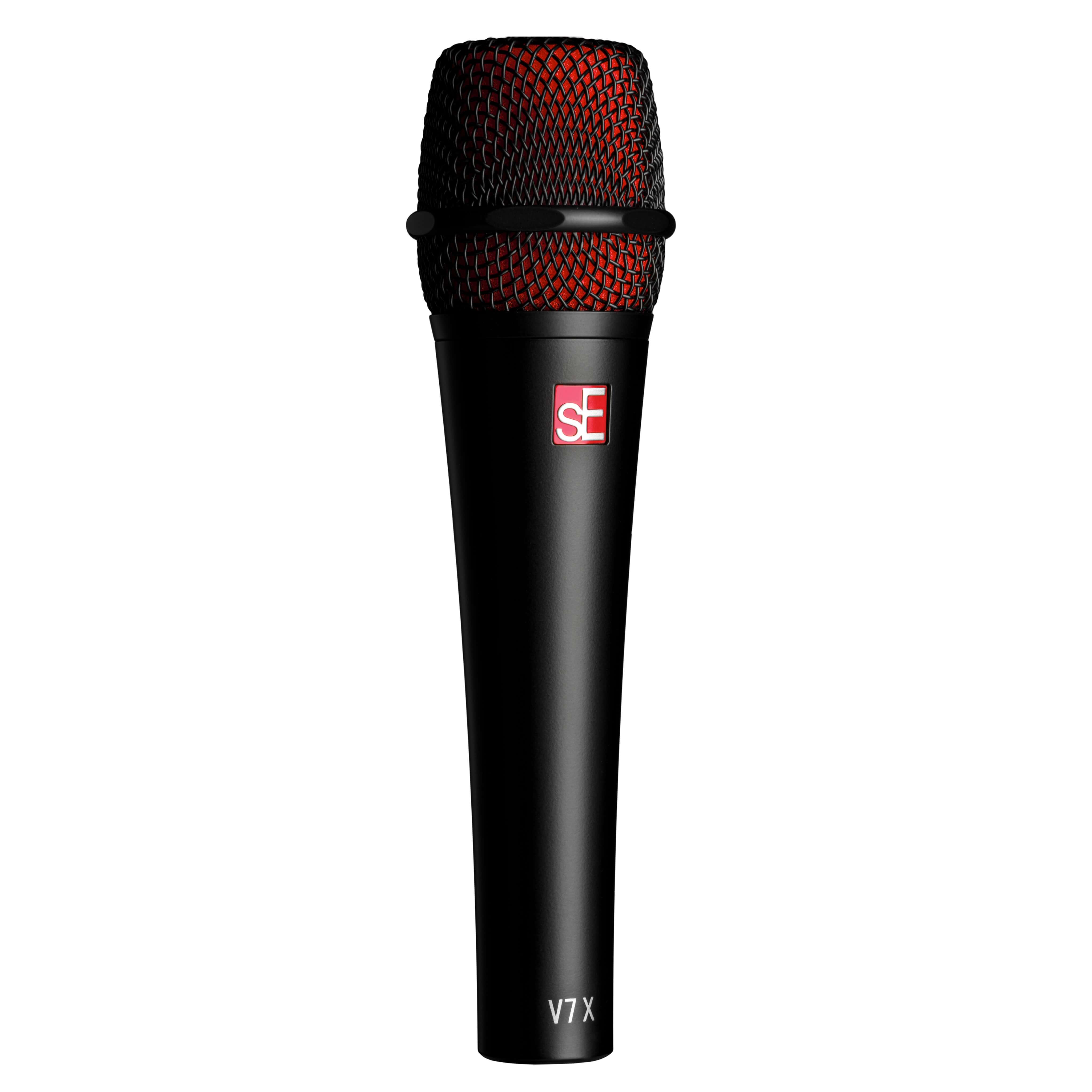 sE Electronics V7 X Black - Studio-grade Instrument Microphone Supercardioid