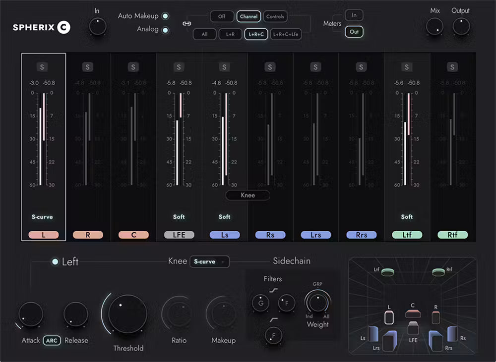 Waves Spherix Immersive Compressor & Limiter