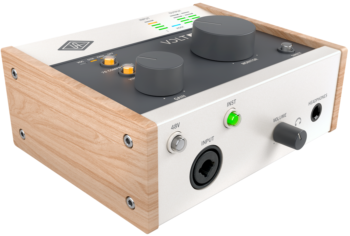 Universal Audio Volt 176 USB audio interface - three-quarter view