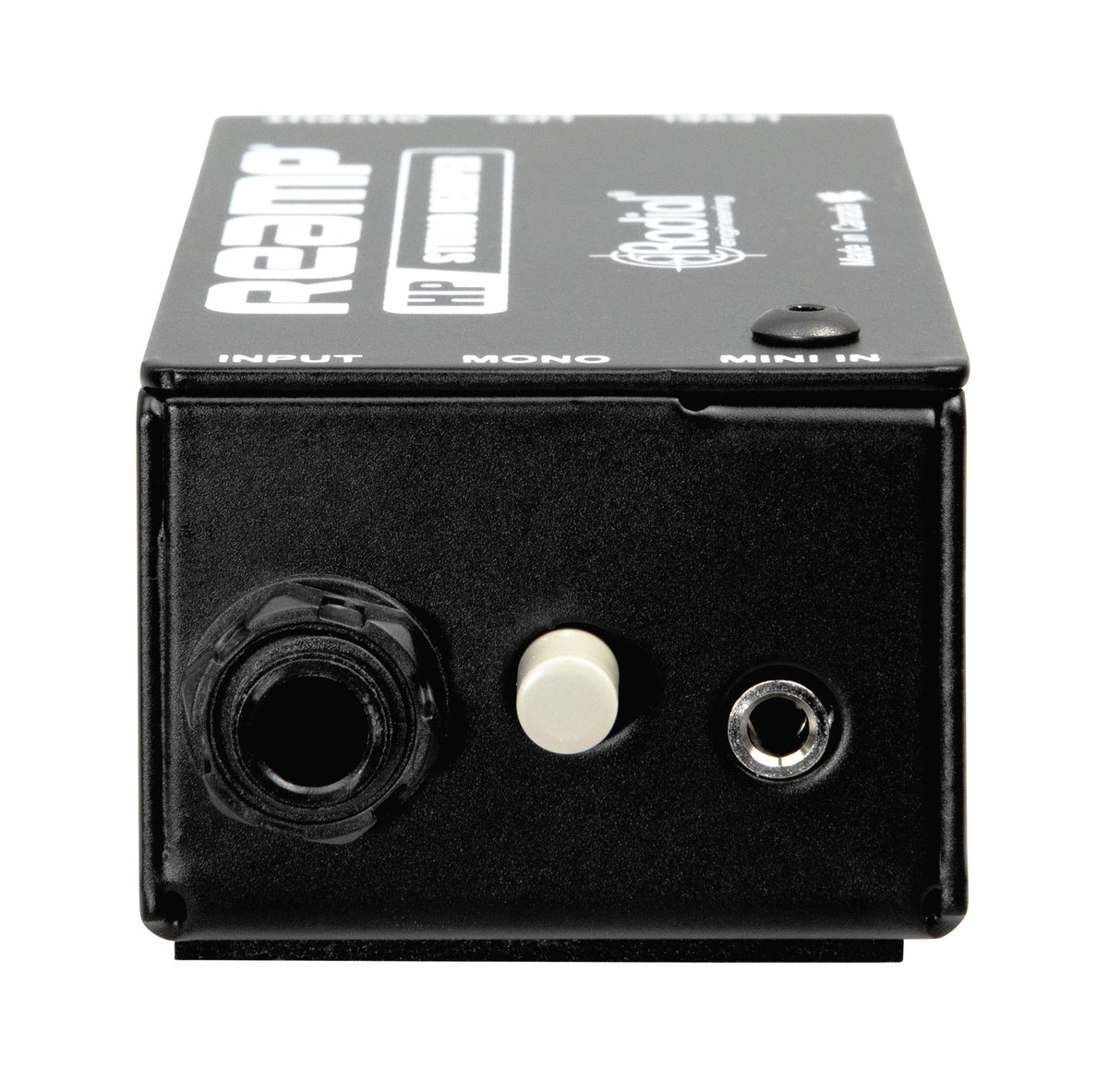 Radial Engineering Reamp HP - Compact Headphone Output Reamper - inputs