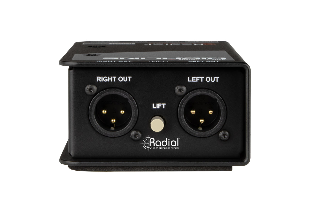 Radial Engineering Highline Stereo - Stereo Passive Line Isolator - outputs